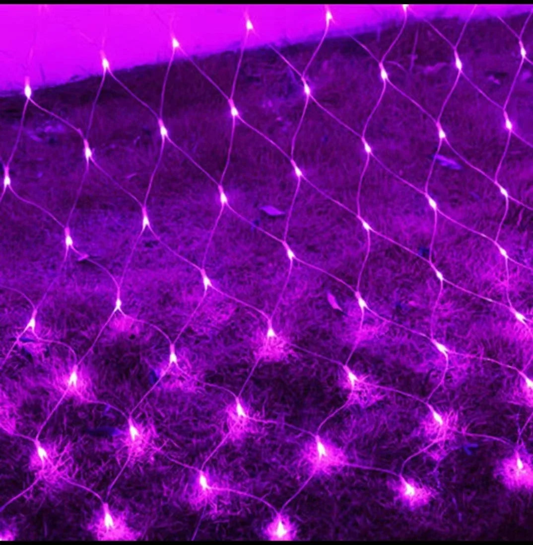 Filet Lumineux LED de Noël – Guirlande Filet 3x2m / 6x4m | Déco Jardin, Mariage & Fêtes