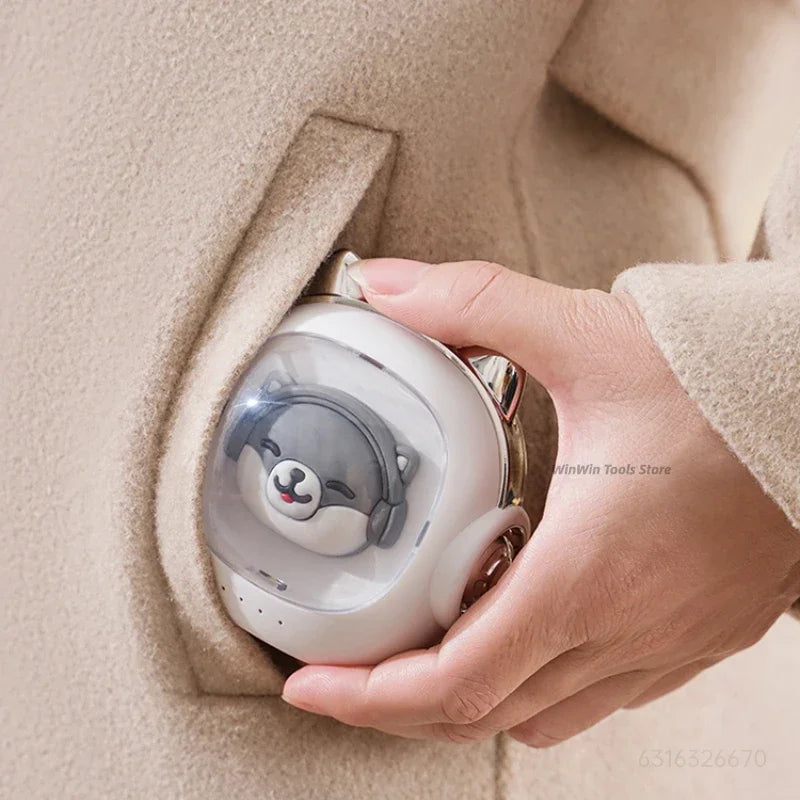 Chauffe-Mains Électrique 2 en 1 – Rechargeable USB | Chauffage Rapide + Power Bank