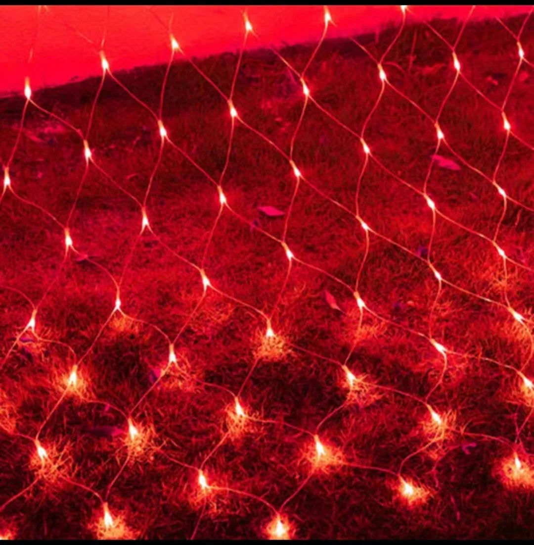 Filet Lumineux LED de Noël – Guirlande Filet 3x2m / 6x4m | Déco Jardin, Mariage & Fêtes