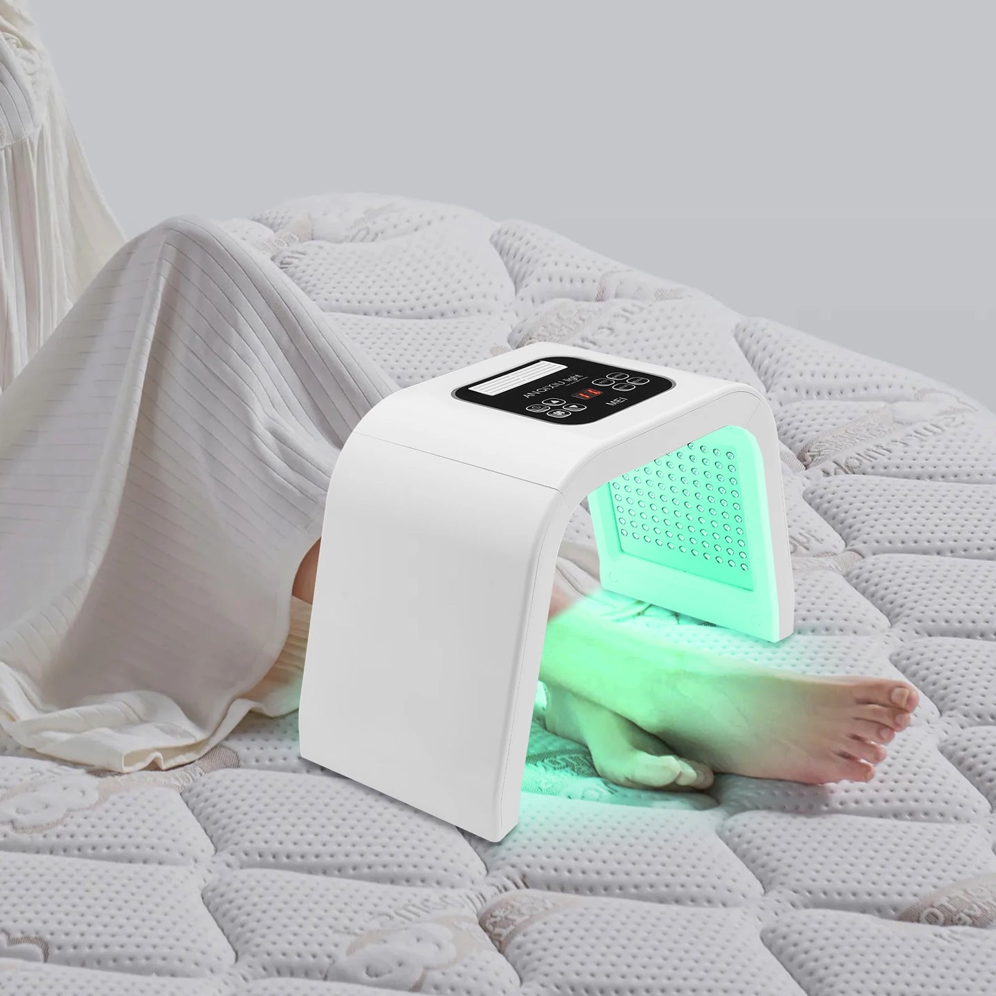 Appareil de Beauté Visage 2 en 1 – Vapeur & Lumière LED | Anti-Acné, Rides & Soins Anti-Âge